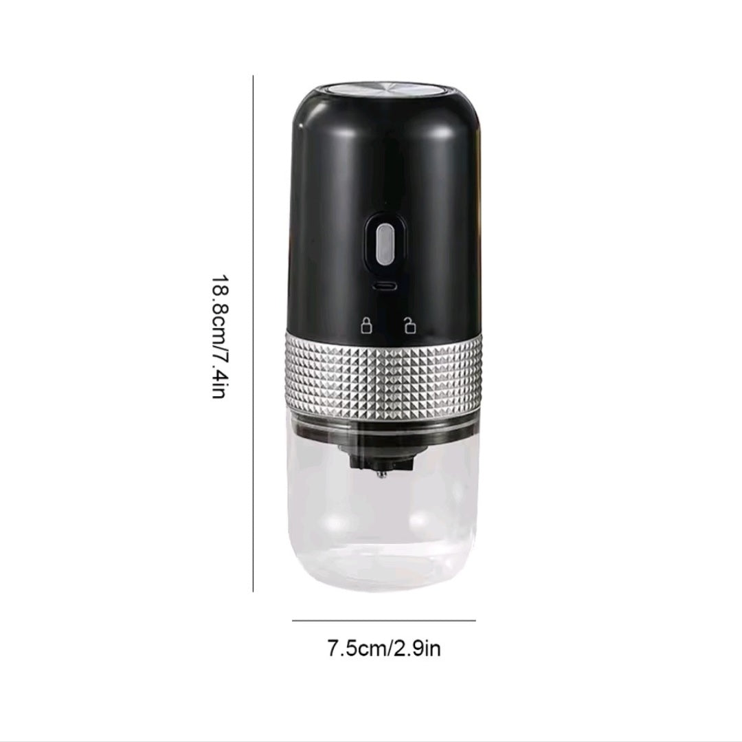 Rechargeable Electric Spice Grinder – Black Electric